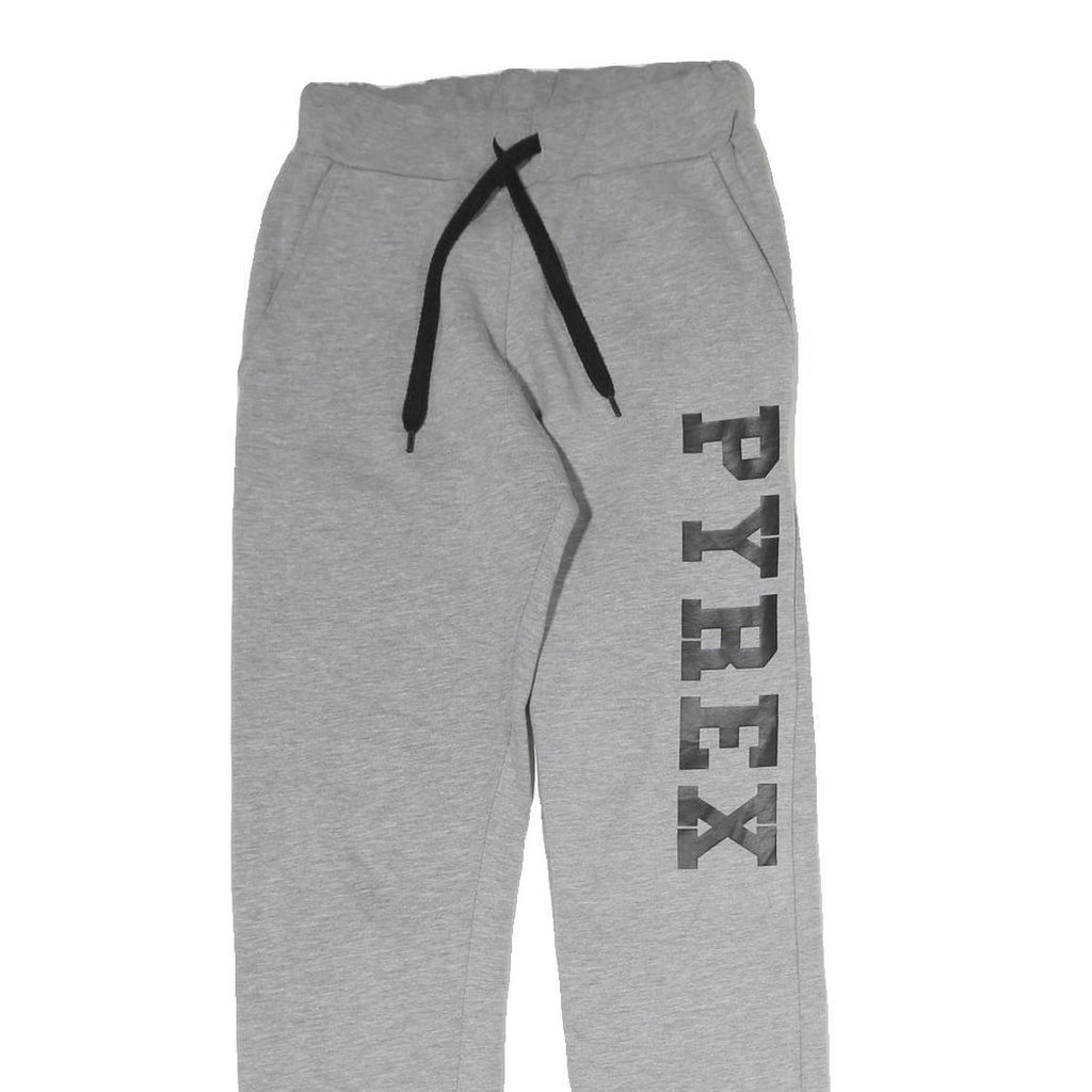 PYREX Mens Joggers Grey Slim Tapered S W26 L28 Cotton Blend Casual Wear