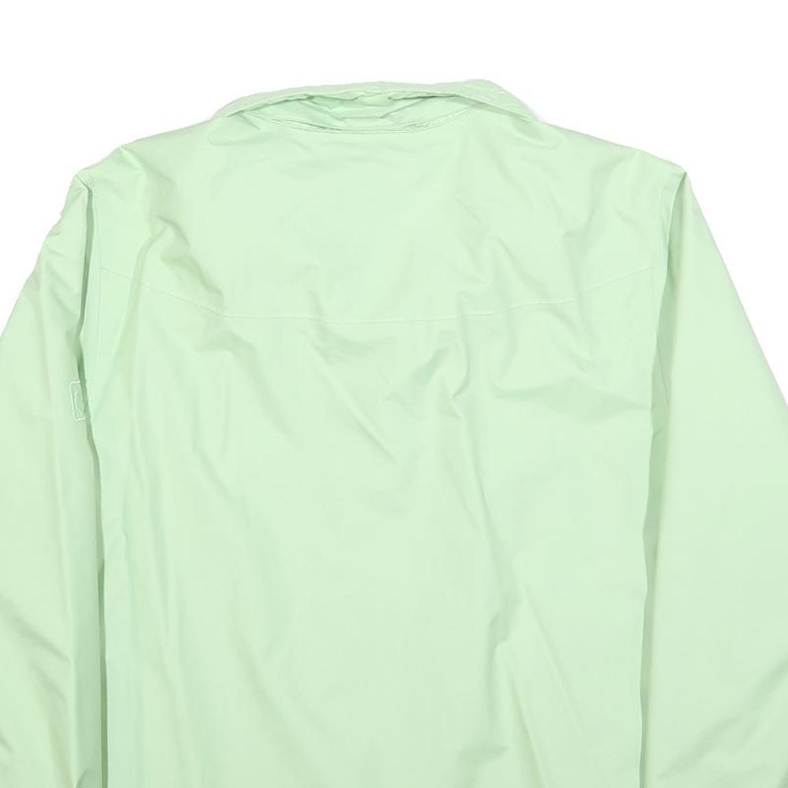 JACK WOLFSKIN Womens Green Jacket UK 16 Polyester Blend Outdoor Zip Casual