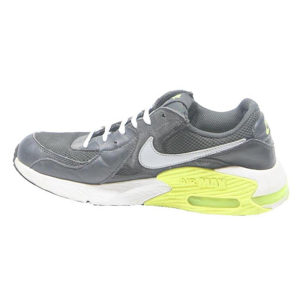 NIKE Air Max Mens Low Top Trainers Grey White & Volt Synthetic UK 7.5 Retro