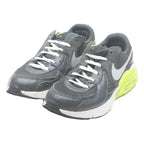 NIKE Air Max Mens Low Top Trainers Grey White & Volt Synthetic UK 7.5 Retro