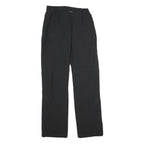 TREVOLUTION Womens Polyester Black Regular Straight Trousers W26 L33 Elastic