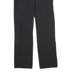 TREVOLUTION Womens Polyester Black Regular Straight Trousers W26 L33 Elastic