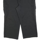 DICKIES Mens Cotton Blend Black Regular Fit Straight Leg Trousers W40 L24