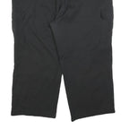 DICKIES Mens Cotton Blend Black Regular Fit Straight Leg Trousers W40 L24