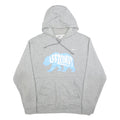 NIKE Mens Grey Left Coast Pullover Hoodie L Cotton Blend Casual Sportswear