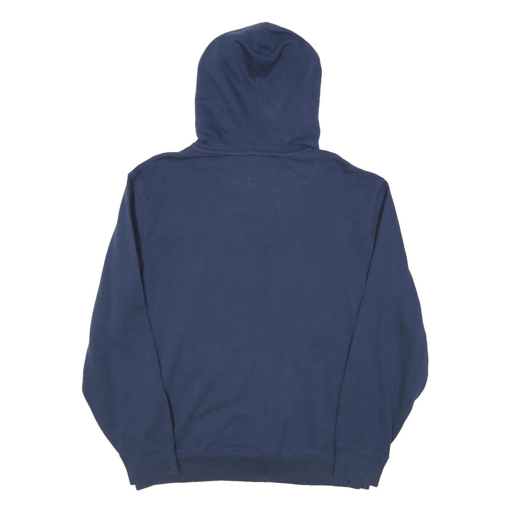 LEVI'S Womens Blue Hoodie L Cotton Blend Pullover Hooded Sweatshirt