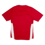 ADIDAS Baseball Mens Jersey Red Button Neck L