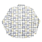 BASIC SYSTEM Mens Shirt Grey Check Long Sleeve M