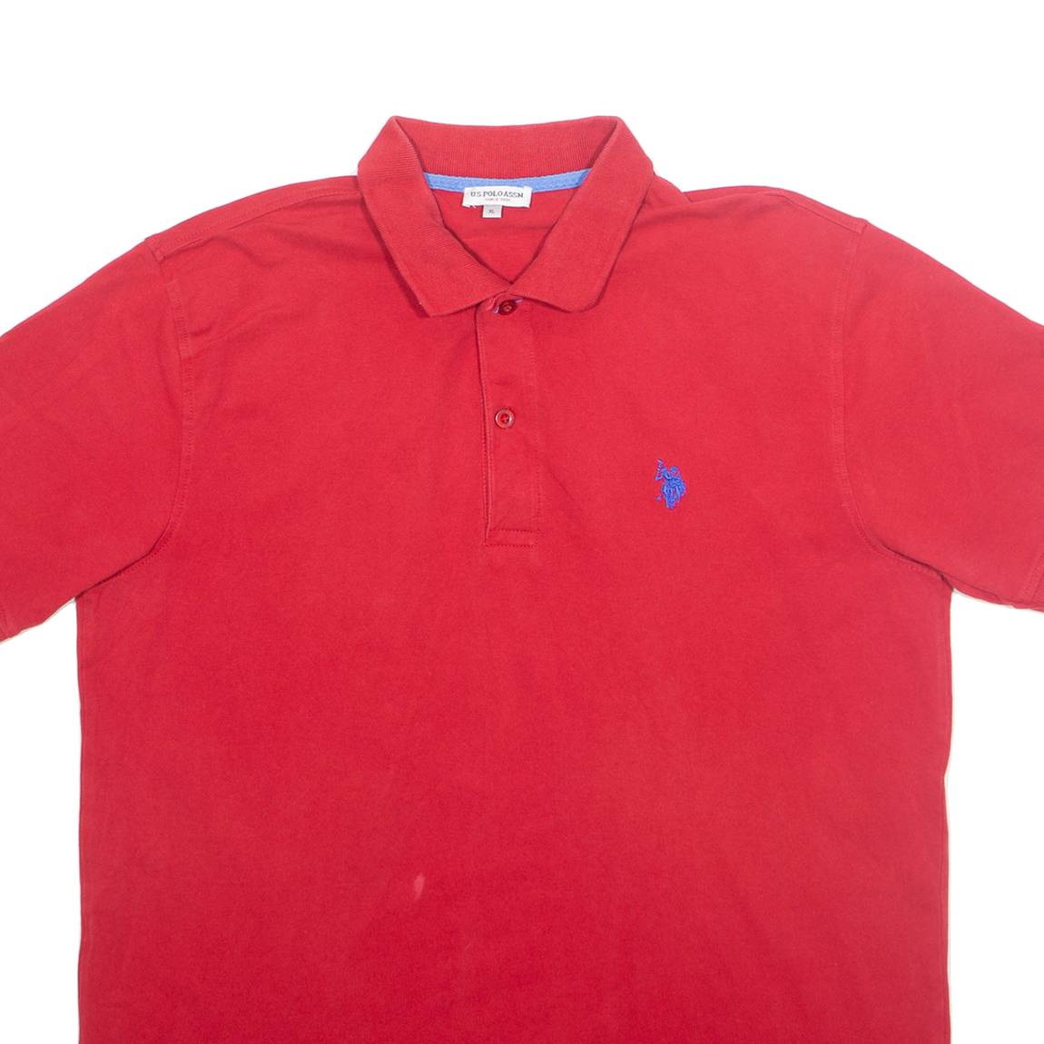 U.S. POLO ASSN Mens Polo Shirt Red XL