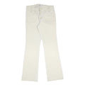 LEI Womens Cotton Blend Beige Regular Fit Straight Leg Trousers W30 L31 Casual