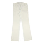 LEI Womens Cotton Blend Beige Regular Fit Straight Leg Trousers W30 L31 Casual