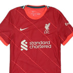 NIKE Liverpool FC 21/22 Home Vapor Jersey Mens Red Football Short Sleeve