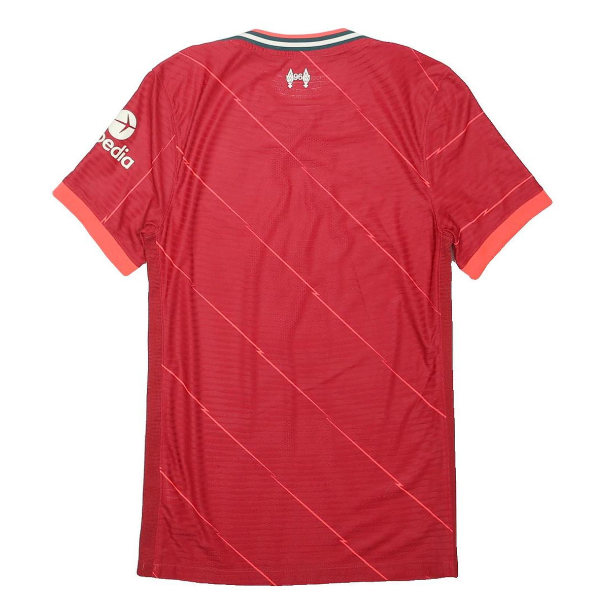 NIKE Liverpool FC 21/22 Home Vapor Jersey Mens Red Football Short Sleeve
