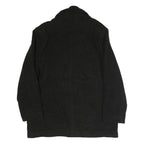 CHAPS Mens Black Cotton Jacket XL Zip Classic Stylish Casual Outerwear