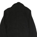 CHAPS Mens Black Cotton Jacket XL Zip Classic Stylish Casual Outerwear