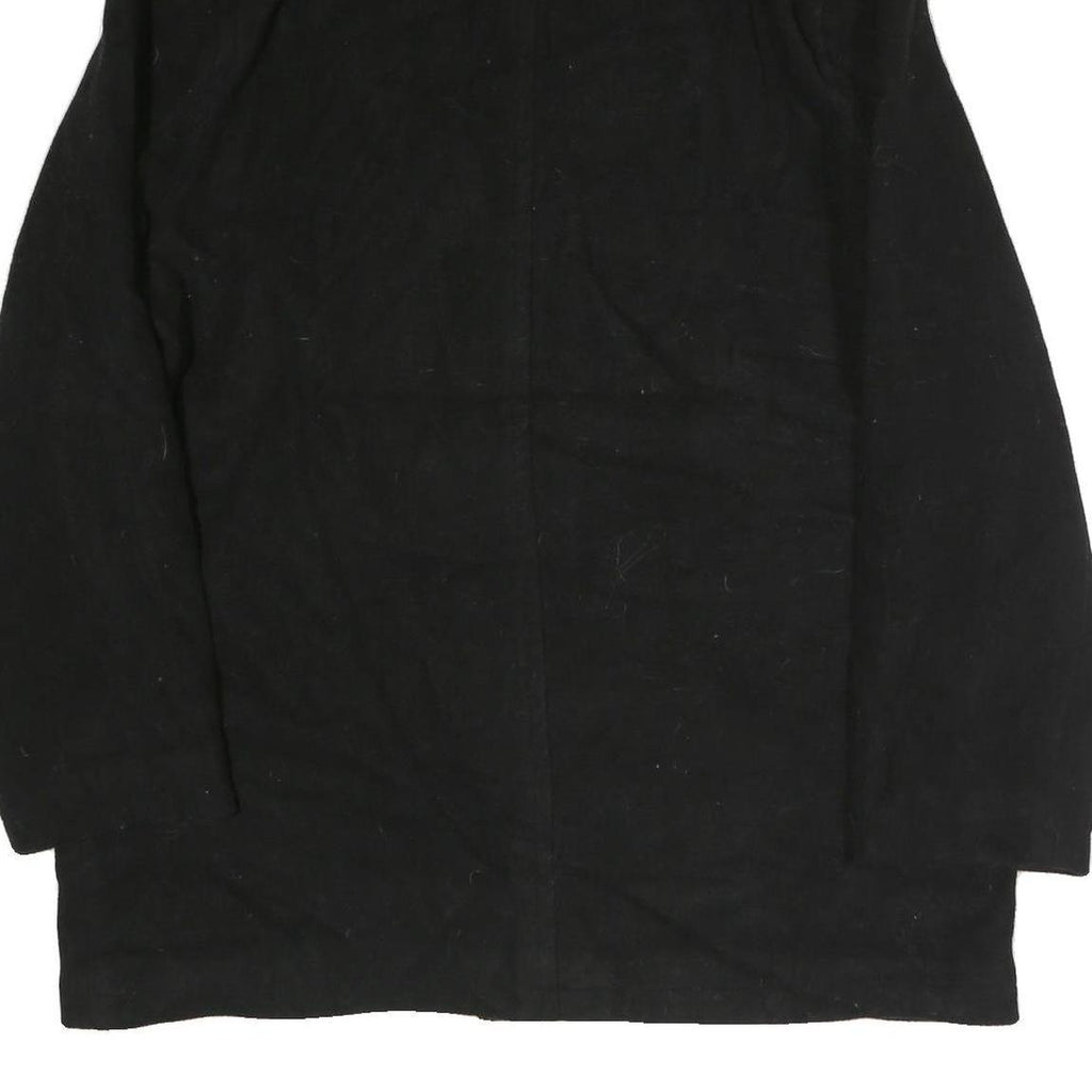 CHAPS Mens Black Cotton Jacket XL Zip Classic Stylish Casual Outerwear