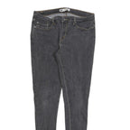 LEVI'S 535 Womens Slim Black Denim Raw W32 L32 Slim Fit Jeans Skinny