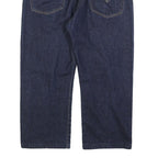 LEVI'S 751 Mens Jeans Blue Relaxed Straight Denim Raw W36 L24 Classic Style