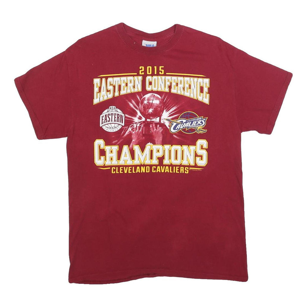 NBA Mens Red Cleveland Cavaliers 2015 Eastern Conference Champions T-Shirt M