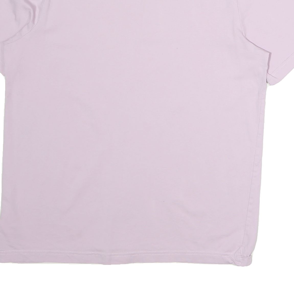 PUMA Womens Lilac Crew Neck Short Sleeve Classic Fit Cotton T-Shirt L