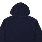 FILA Womens Navy Hoodie 2XL Polyester Blend Pullover Logo Sweatshirt