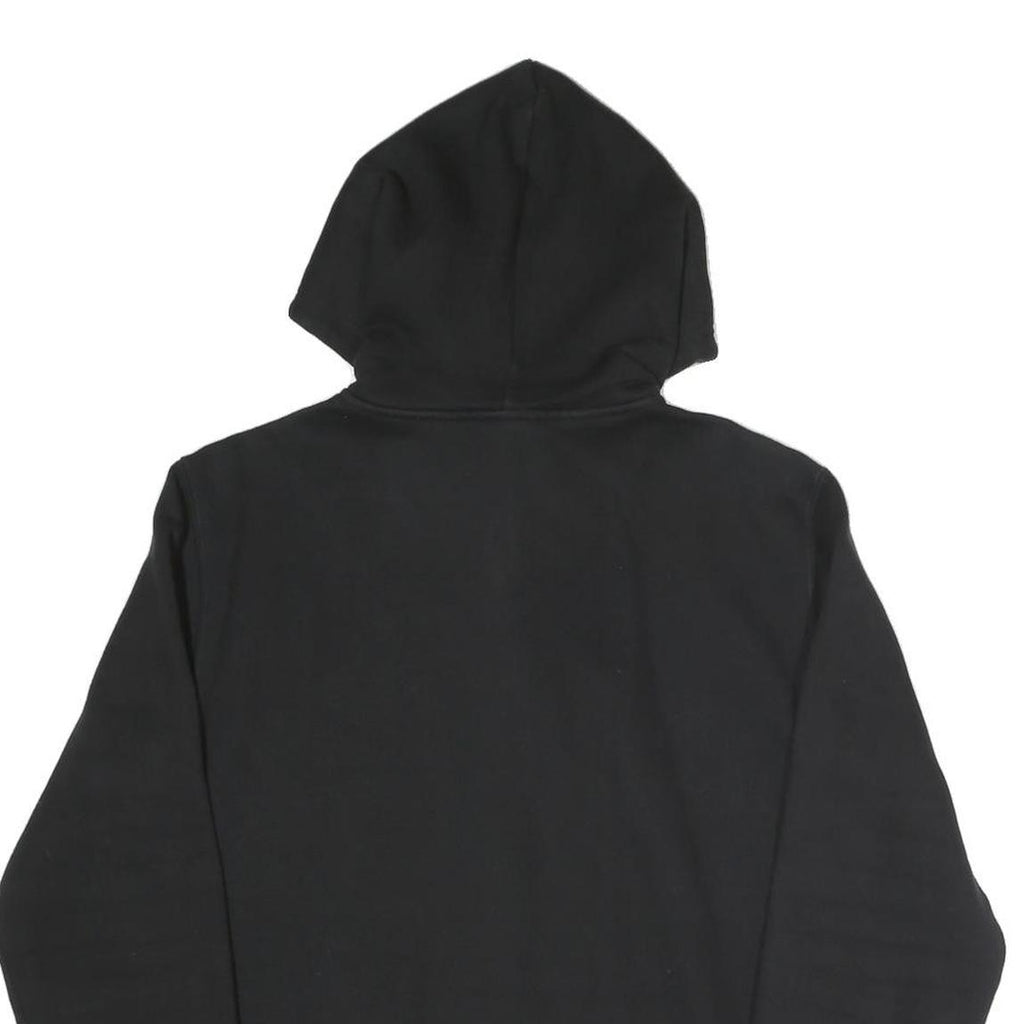 CHAMPION Mens Black Full Zip S Cotton Blend Hoodie Sweatshirt Casual Wear