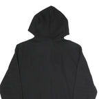 CHAMPION Mens Black Full Zip S Cotton Blend Hoodie Sweatshirt Casual Wear