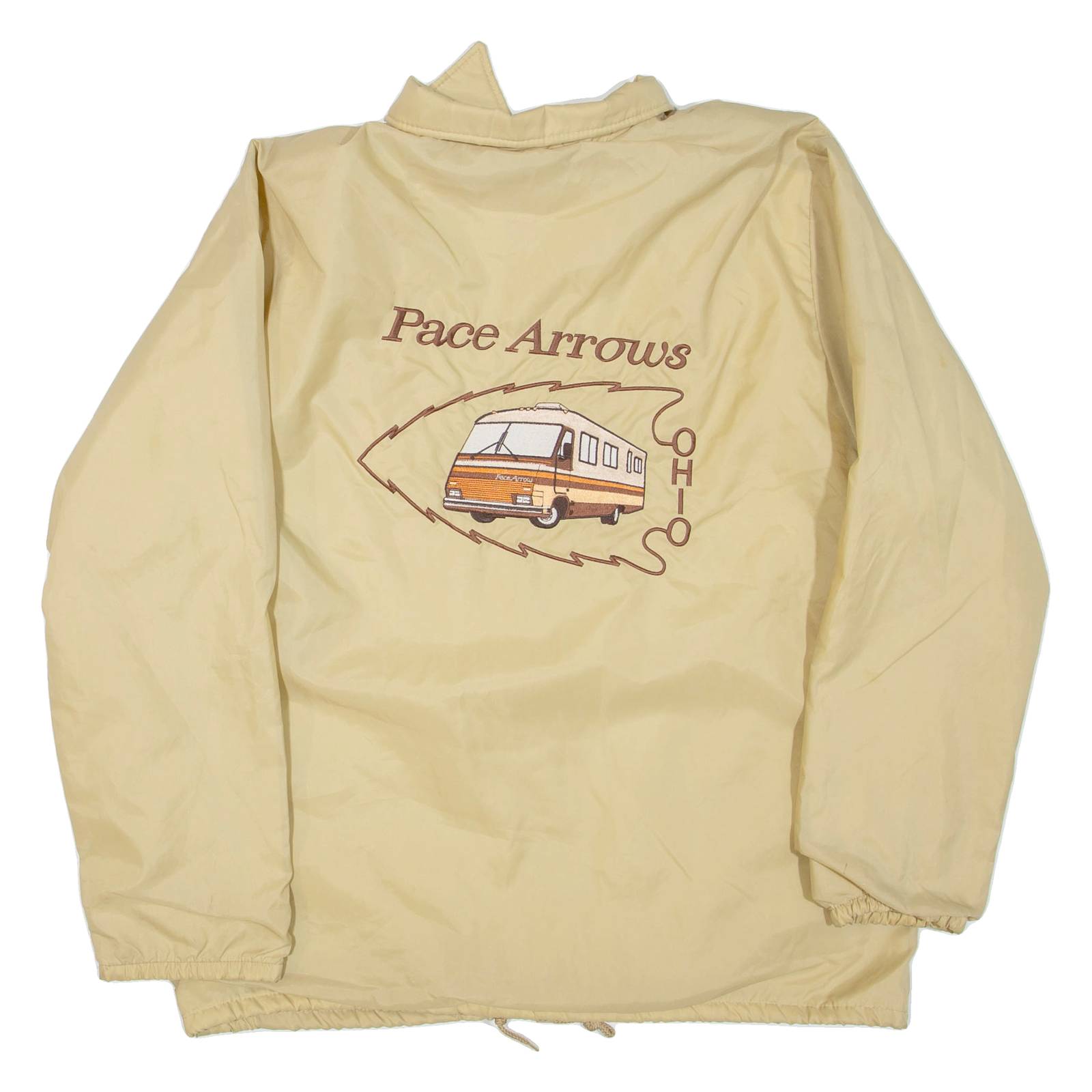 ARISTO-JAC Mens Jacket Beige Nylon M