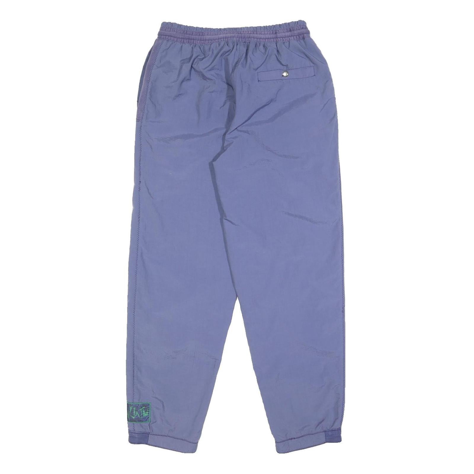 Womens Joggers Blue M W28 L30 Drawstring Casual Lightweight Relaxed Fit