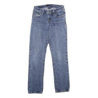 LEVI'S Mid Rise Skinny Womens Jeans Blue Regular Skinny Denim Medium W26 L30