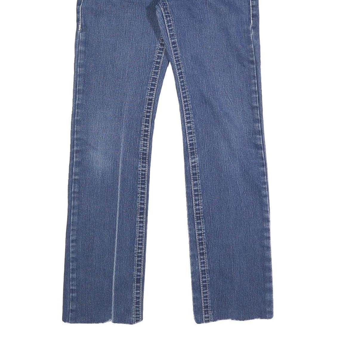 TRUE RELIGION Womens Slim Blue Denim Jeans W29 L29 Zip Pockets Classic Fit