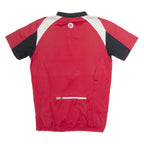 K-TEC Cycling Mens Jersey Red 1/2 Zip XXS