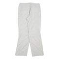 TREVOLUTION Mens Regular Fit Beige Polyester Blend Zip Trousers W32 L32 Casual
