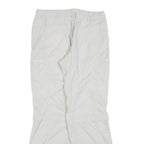 TREVOLUTION Mens Regular Fit Beige Polyester Blend Zip Trousers W32 L32 Casual