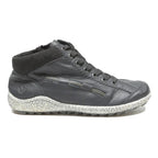 RIEKER Mens Black Lace-Up Leather Ankle Boots UK 6 Comfortable Casual Footwear