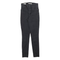 LEVI'S 721 Womens Jeans Black Slim Skinny Denim Dark W23 L28 Stretch Fashion