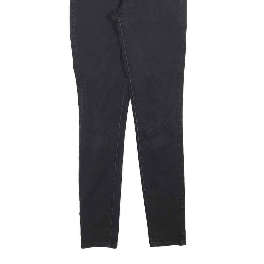 LEVI'S 721 Womens Jeans Black Slim Skinny Denim Dark W23 L28 Stretch Fashion