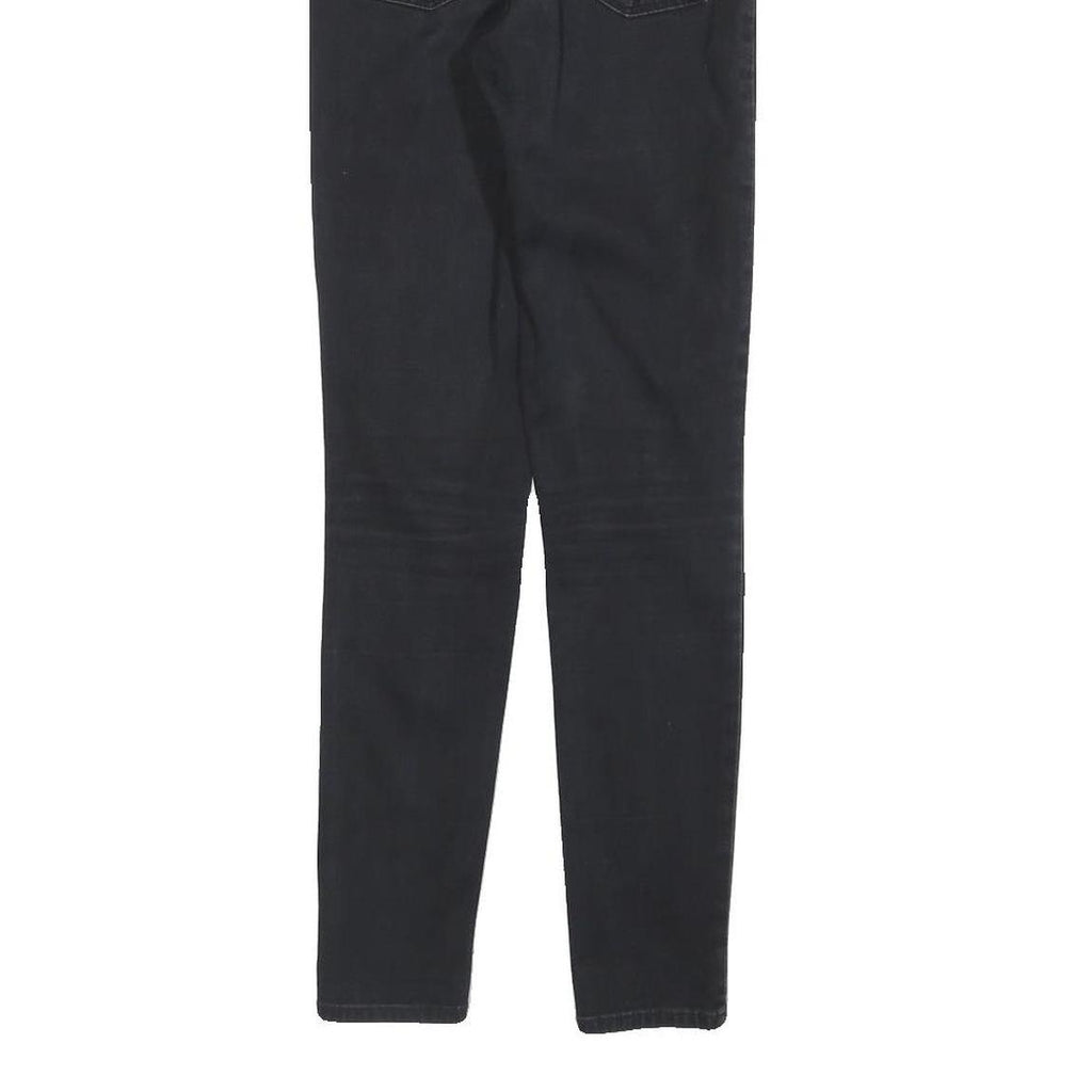 LEVI'S 721 Womens Jeans Black Slim Skinny Denim Dark W23 L28 Stretch Fashion