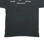 RUSSELL ATHLETIC Mens Black Pirate Basketball Camp T-Shirt M Short Sleeve Crew