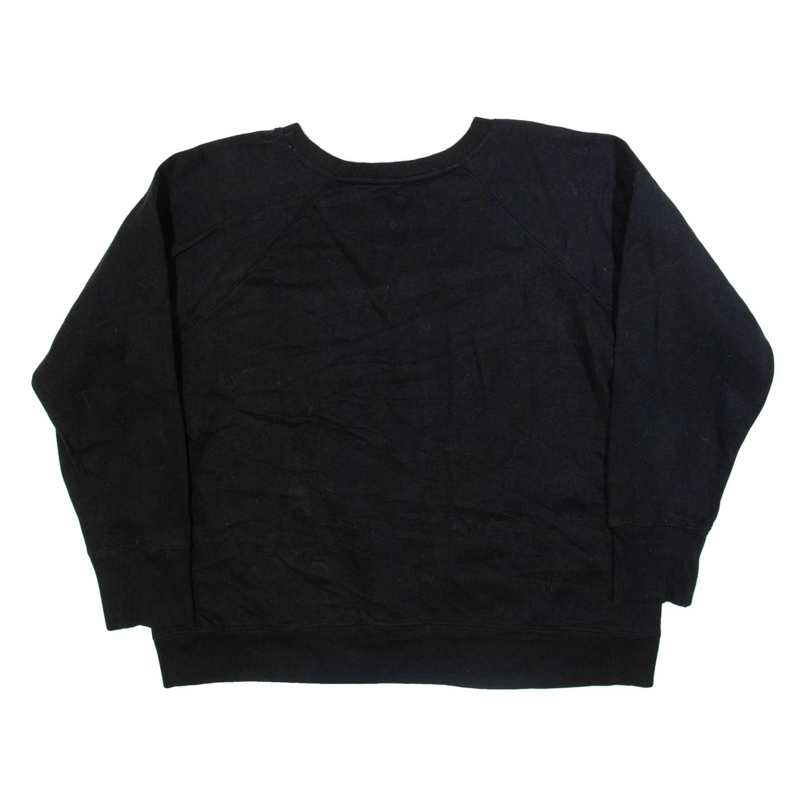 CHAMPION Womens Sweatshirt Black XL