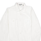 TED BAKER Mens Plain Shirt White Long Sleeve M