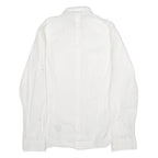 TED BAKER Mens Plain Shirt White Long Sleeve M