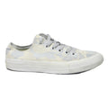 CONVERSE Chuck Taylor All Star Womens Low Top Trainers White & Grey Canvas UK