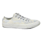 CONVERSE Chuck Taylor All Star Womens Low Top Trainers White & Grey Canvas UK