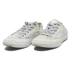 CONVERSE Chuck Taylor All Star Womens Low Top Trainers White & Grey Canvas UK