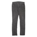 LEVI'S 65504 Mens Jeans Grey Slim Straight W32 L34