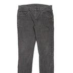LEVI'S 65504 Mens Jeans Grey Slim Straight W32 L34