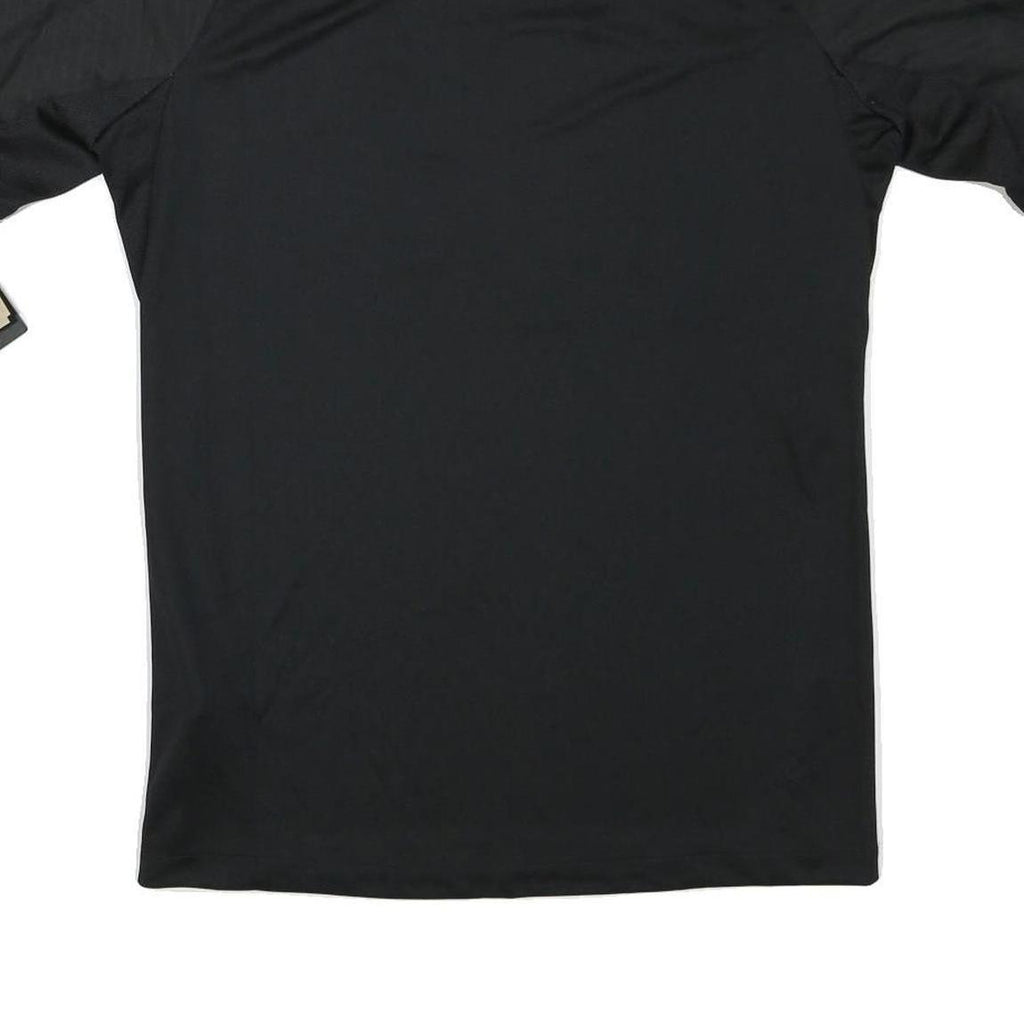 NIKE Mens Black & Green Liverpool Football Shirt S Short Sleeve Crew Neck