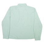 PATAGONIA Womens Plain Shirt Green Nylon Long Sleeve UK 12