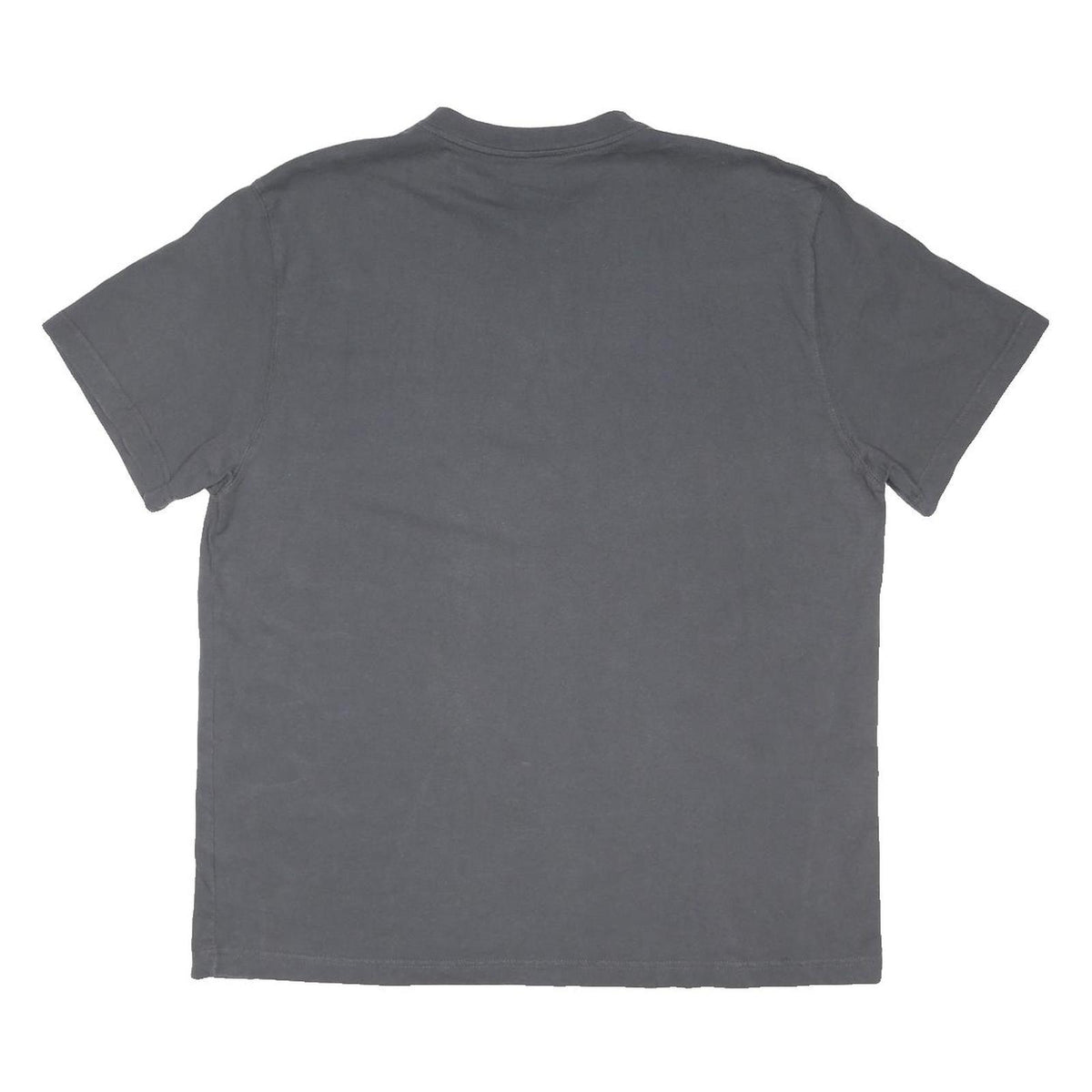 DICKIES Mens Grey Workwear Pocket Henley T-Shirt XL Short Sleeve Crew Neck